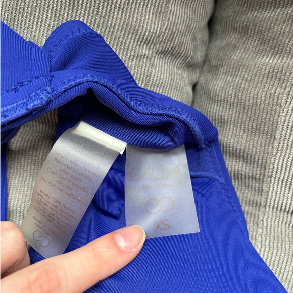 Calia Indigo Tie Bikini Top - Picture 3 of 3